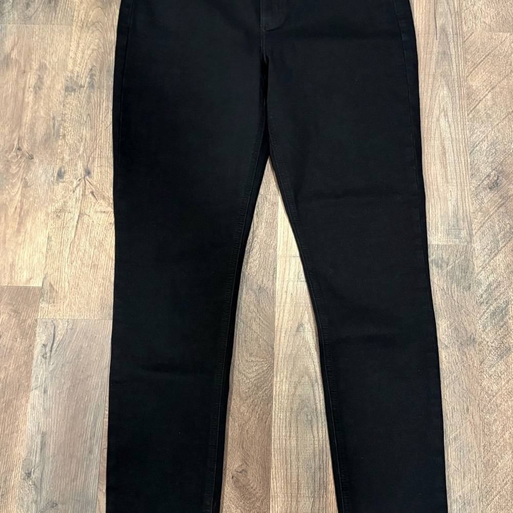 Rag & Bone New York Women’s Tina High-Rise full length black skinny Jeans Sz 30